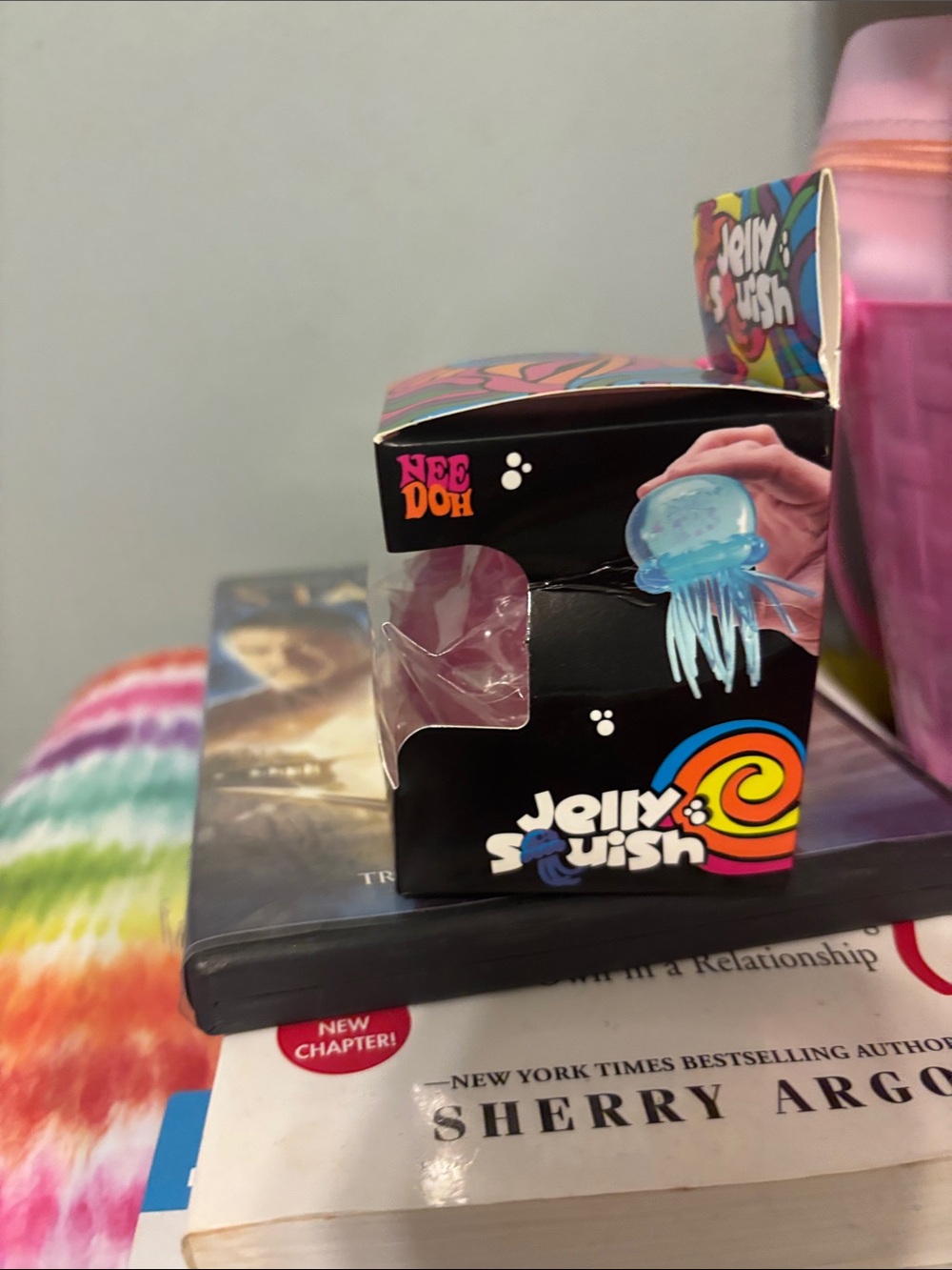 Jelly Squish Super Solid Squishy Toy - Pink - Picture 4 of 4